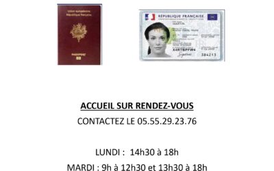 Dispositif de recueil pour les demandes de titres d’identité (passeport, carte nationale d’identité)